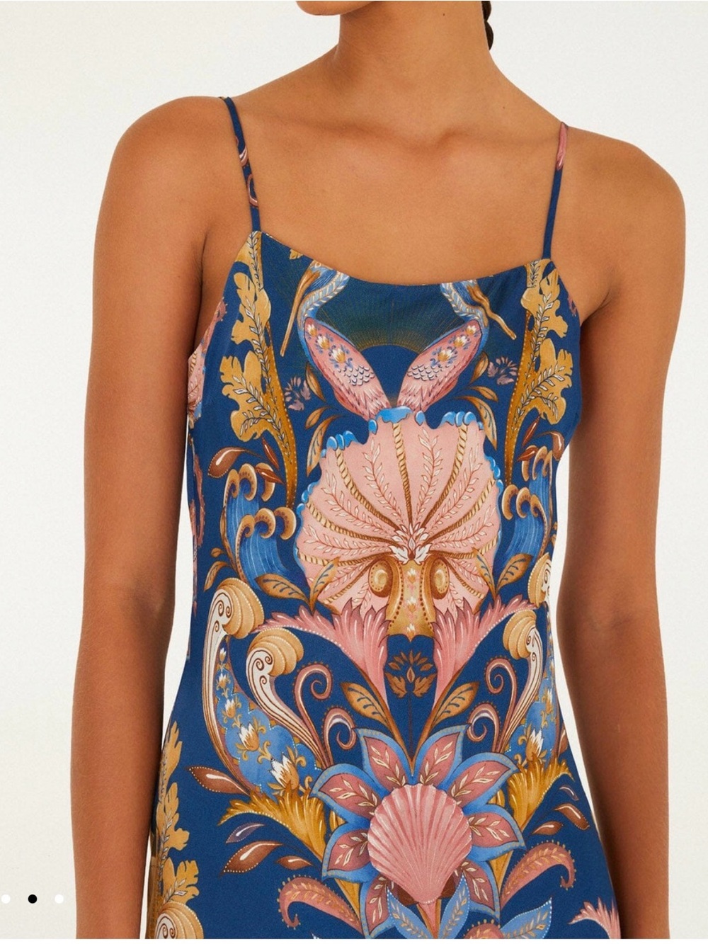 NWT Farm Rio Sea Garden Maxi Dress - Picture 2 of 5